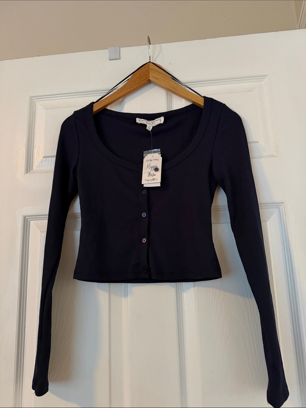 Hippie Rose Deep Blue Cardigan